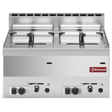 Diamond Friteuse | PRO 600 | Gas | 8+8L | 90°C/190°C | 13.6k, Zakelijke goederen, Horeca | Keukenapparatuur, Ophalen of Verzenden