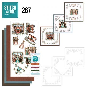 Stitch and Do 267 - Victorian Christmas Tales, Ophalen of Verzenden, Nieuw, Handborduren, Borduurpakket