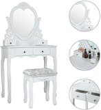 Make-up tafel | MDF Grenenhout | 50x30cm | Laatste Stuks!, Huis en Inrichting, Ophalen of Verzenden, Nieuw, Klassiek