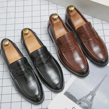 Klassieke Heren Leren Loafers - Stijlvolle Business & Casual, Verzenden, Nieuw