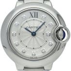 Cartier - Ballon Bleu de Cartier 11P Diamond - WE902073 -, Sieraden, Tassen en Uiterlijk, Horloges | Heren, Nieuw
