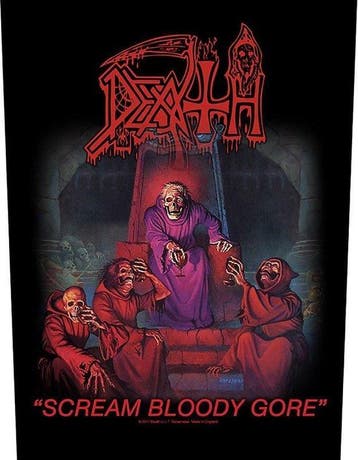 Death - Scream Bloody Gore - Backpatch, Verzamelen, Ophalen of Verzenden, Nieuw, Kleding