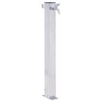 vidaXL Waterzuil vierkant 100 cm roestvrij staal, Verzenden, Nieuw