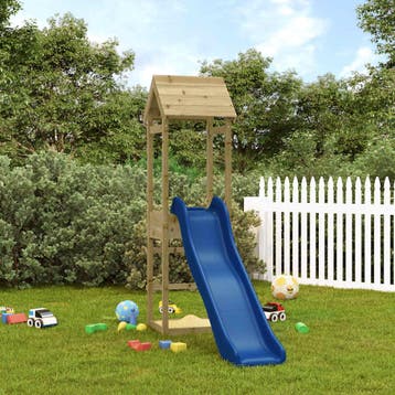 vidaXL Speelhuis geïmpregneerd grenenhout, Kinderen en Baby's, Verzenden, Nieuw