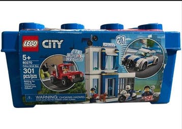 Lego - Speelgoed Police Brick Box 60270 - 2010-2020 -, Kinderen en Baby's, Nieuw