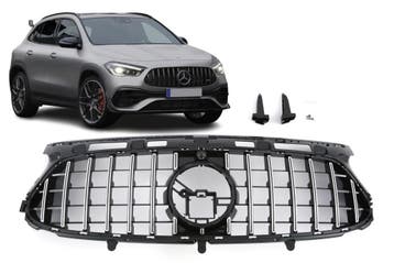 Carnamics Grille | Mercedes-Benz GLA-klasse 20- 5-d |  zwart, Verzenden, Nieuw