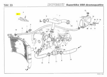 Ducati COVER - 24710162A Superbike, Motoren, Verzenden, Nieuw