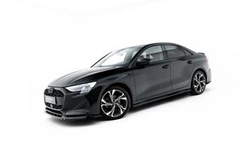 Bodykit Audi A3 Sedan 8Y Facelift Maxton Glanzend zwart, Ophalen of Verzenden, Nieuw