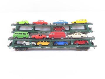 Fleischmann H0 - 5285 - Modeltrein goederenwagon (2) - 2x, Nieuw