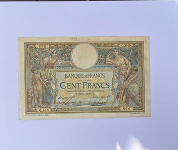 Frankrijk. - 100 Francs - 1909 - Avec LOM - Fayette 22-02