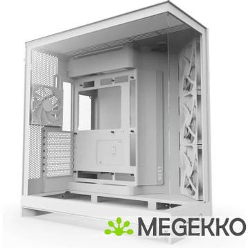 NZXT H9 Flow White 2025, Computers en Software, Computerbehuizingen, Verzenden, Nieuw