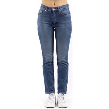 Chiara Ferragni • blauwe jeans met logo • 26, Chiara Ferragni, Verzenden, Nieuw, Blauw