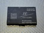 Metalen visitekaartjes laser gegraveerd, Verzenden, 2000 tot heden, Visitekaartje