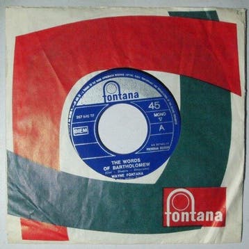 Wayne Fontana - The Words Of Bartholomew - Single, Verzenden, Nieuw in verpakking