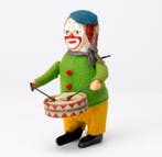 Schuco - Speelgoed Zeldzame Schuco Solisto Trommelende Clown