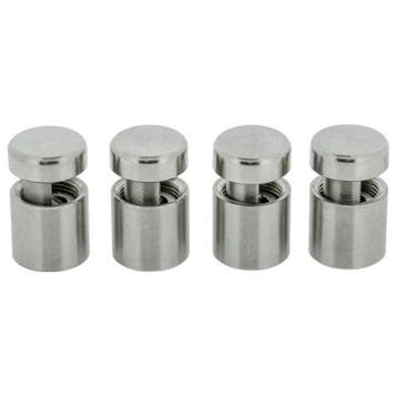Afstandhouder zijgrip RVS 18x16mm (verpakt per 4 stuks), Nieuw in verpakking