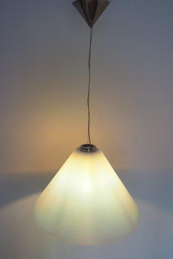 Leucos - Solaris - Plafondlamp - opaalglas