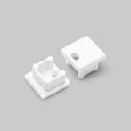 END CAP MET KABELOPENING | SMART | 10MM | WIT | 20 STUKS, Nieuw