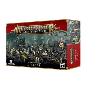 Gloomspite Gitz Stabbas (Warhammer Age of Sigmar nieuw), Hobby en Vrije tijd, Wargaming, Ophalen of Verzenden, Nieuw