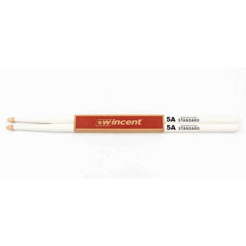 Wincent W-5ACW drumstokken 5A White, Ophalen of Verzenden, Nieuw