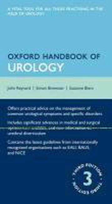 Oxford Handbook Of Urology 3rd - John Reynard 9780199696130, Verzenden, Gelezen, John Reynard