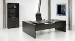 Executive V2 hoekbureau, 230x172cm, black oak, Overige plaatsen, Ophalen of Verzenden, Nieuw in verpakking, Bureau