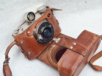 Tahbes Synchro , met paraattas Analoge camera, Nieuw