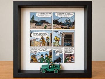 Studio Delu. (1976) - Spirou et Fantasio – La Jeep MB, Antiek en Kunst
