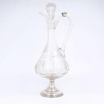 H.M. Mansvelt - Rotterdam, circa 1900 - Karaf - .833 zilver