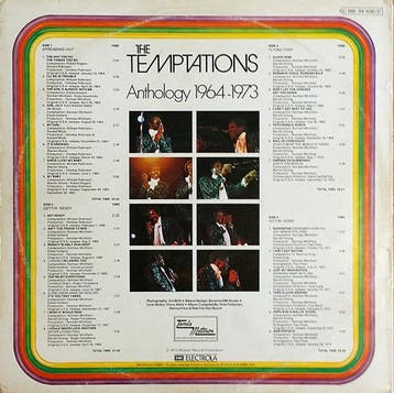 The Temptations - Anthology 1964-1973, Ophalen of Verzenden, Gebruikt