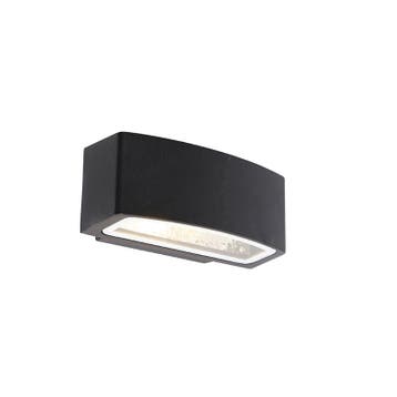 Moderne buiten wandlamp zwart IP44 - Latina, Verzenden, Nieuw