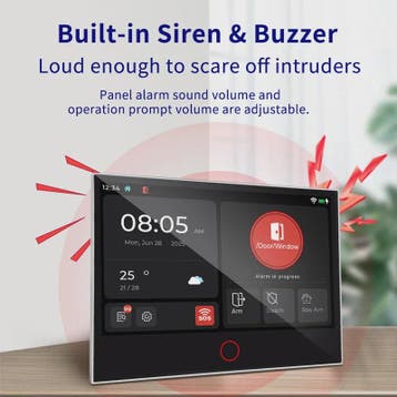 KERUI G70 Tuya Smart Home Alarm Systeem met 7-inch Touchscre, Verzenden, Nieuw