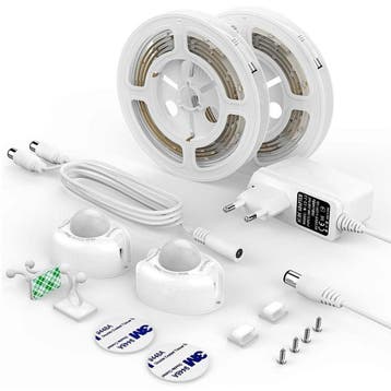 Kast / Bed LED verlichting- 2x strip met bewegingssensor, Ophalen of Verzenden, Nieuw