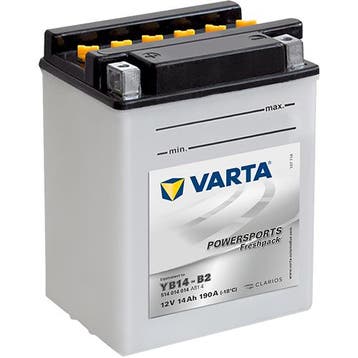 VARTA YB14-B2 Powersports Freshpack accu | 514 014 014 | 12, Ophalen of Verzenden, Nieuw