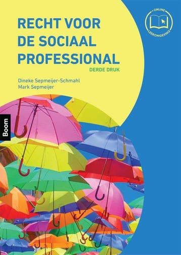 9789024452705 Recht voor de sociaal professional, Boeken, Verzenden, Zo goed als nieuw, Dineke Sepmeijer-Schmahl