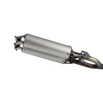 Tomos Uitlaat 25mm Tecno Circuit blank dubbele demper A3..., Ophalen of Verzenden, Nieuw, Tecno