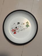 Muurla - Bord - Emaille - Vintage schattige Moomin-bord