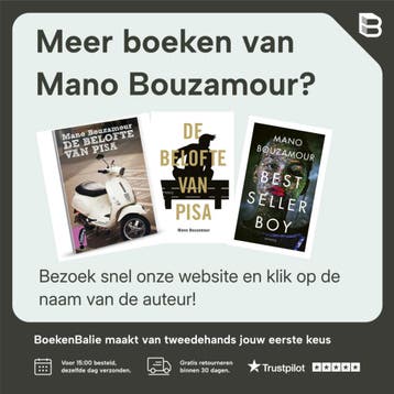 De belofte van Pisa - Mano Bouzamour 9789044643404, Boeken, Verzenden, Gelezen, Mano Bouzamour