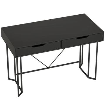 Kleine Computertafel Met 2 Lades, Bureau Met Groot Werkopper, Verzenden, Nieuw