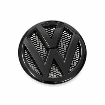 VW bedrijfswagens Transporter (T5) logo - zwart, Ophalen of Verzenden, Nieuw, Volkswagen