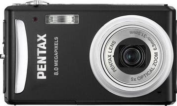 Pentax Optio V20 Digitale Compact Camera - Zwart, Verzenden, Zo goed als nieuw