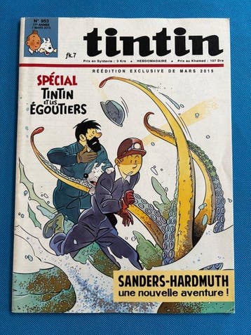 Harry Edwood - Faux Journal Tintin - spécial Tintin et les, Nieuw