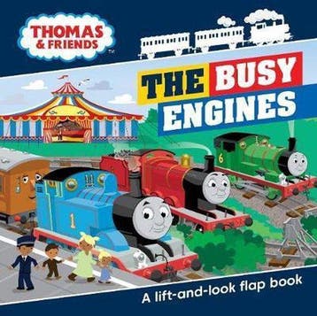 Thomas & Friends Busy Engines Lift-the-Flap Book - Farshore, Verzenden, Gelezen, Farshore