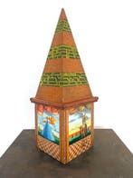 Salvo Russo (1954) - sculptuur, Senza titolo - 38 cm - Hout,