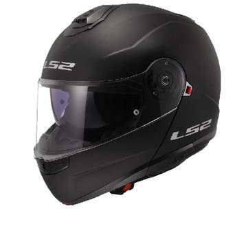 LS2 FF908 Strobe II Mat Zwart 06 Systeemhelm, Motoren, Systeemhelm, XXL, Nieuw met kaartje, Overige merken