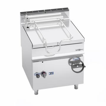 GGM Gastro | Kantelbare braadpan LORENZO 900 - gas - 80L - |, Verzenden, Nieuw