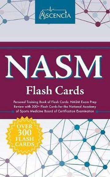 9781635302783 NASM Personal Training Book of Flash Cards, Boeken, Verzenden, Nieuw, Ascencia Test Prep