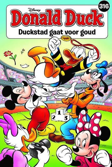 Boek Donald Duck Pocket 316 - Duckstad gaat voor goud 978946, Verzenden, Zo goed als nieuw
