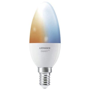 Ledvance Smart+ Kaars E14 4.9W 470lm 2700K-6500K Mat | Bl..., Ophalen of Verzenden, Nieuw