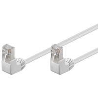 Cat5e 3 M Wit UTP-kabel 2 x haaks, Computers en Software, Pc- en Netwerkkabels, Ophalen of Verzenden, Nieuw